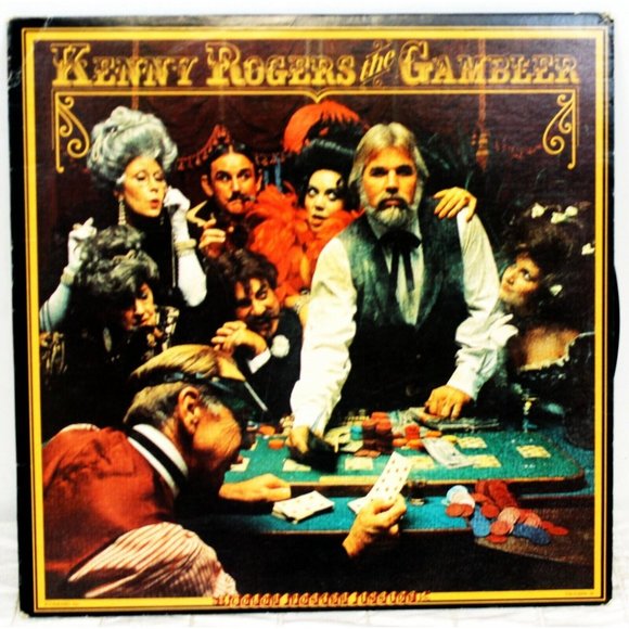 VTG 1978 Kenny Rogers The Gambler Vinyl LP Arista Records - Country Rock - Picture 1 of 4